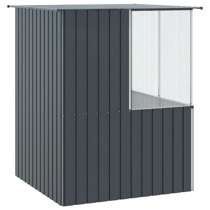 Novaro Madár kalitka Antracit 165 x 165 x 200 cm Horganyzott acél - Image 6