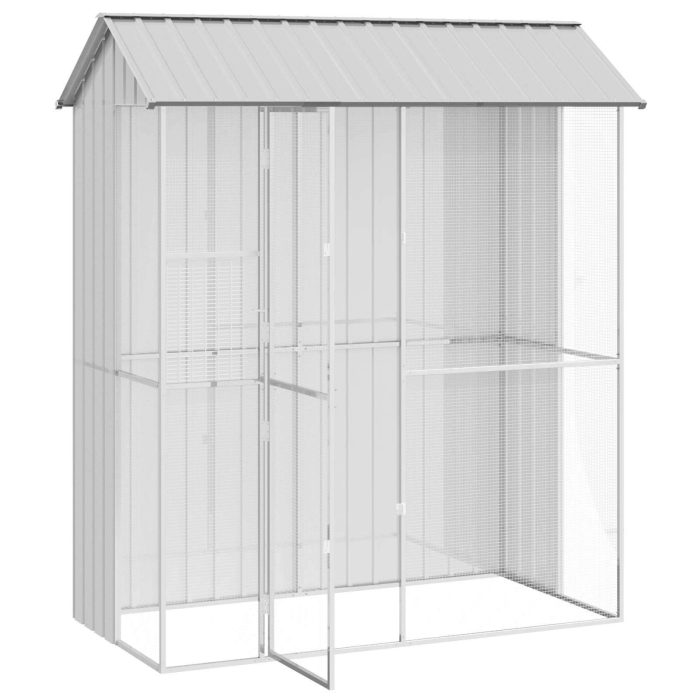 Novaro Madár kalitka Szürke 215 x 110 x 247 cm Horganyzott acél - Image 3