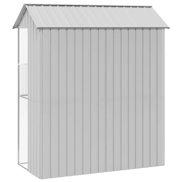 Novaro Madár kalitka Szürke 215 x 110 x 247 cm Horganyzott acél - Image 6
