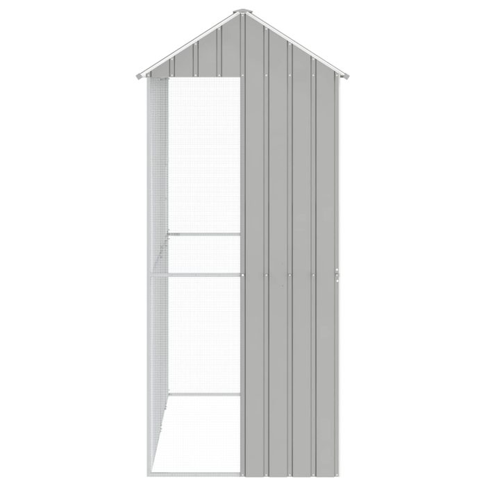 Novaro Madár kalitka Szürke 215 x 110 x 247 cm Horganyzott acél - Image 5