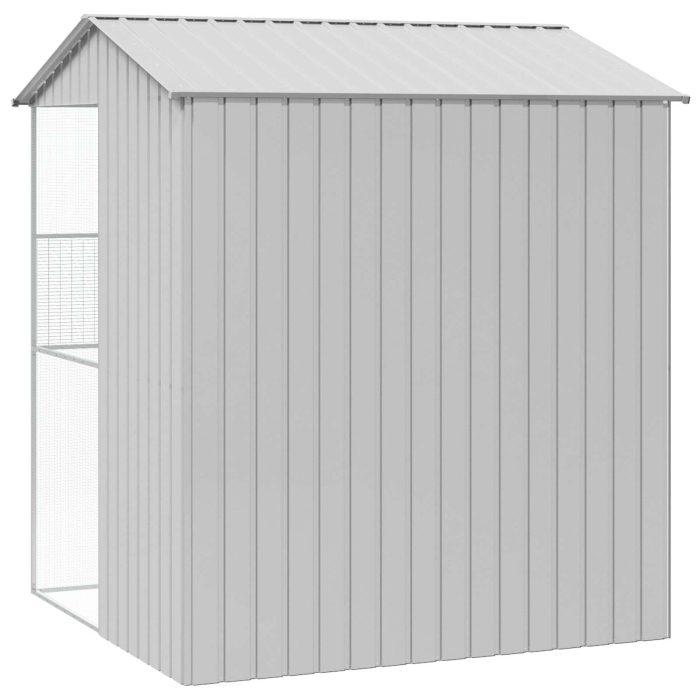 Novaro Madár kalitka Szürke 215 x 210 x 247 cm Horganyzott acél - Image 6