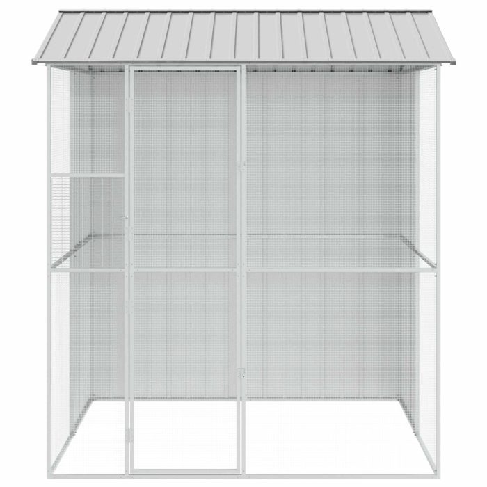 Novaro Madár kalitka Szürke 215 x 210 x 247 cm Horganyzott acél - Image 4