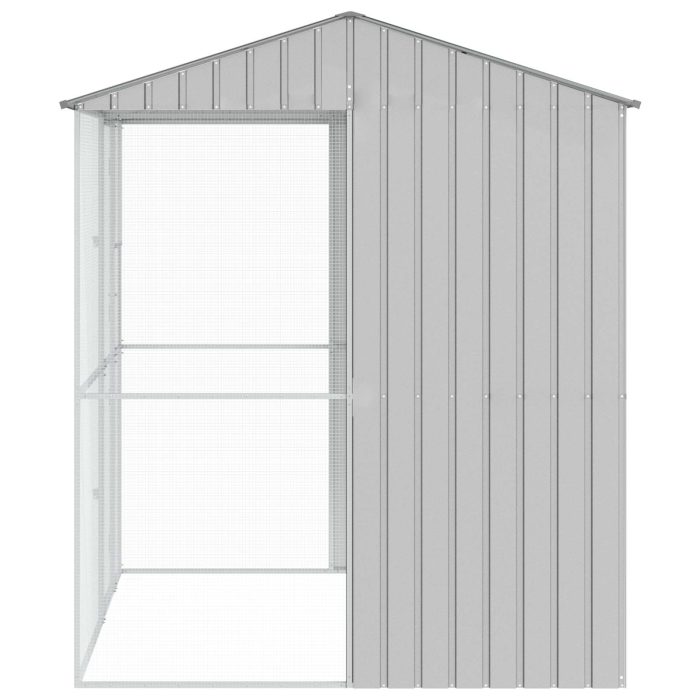 Novaro Madár kalitka Szürke 215 x 210 x 247 cm Horganyzott acél - Image 5