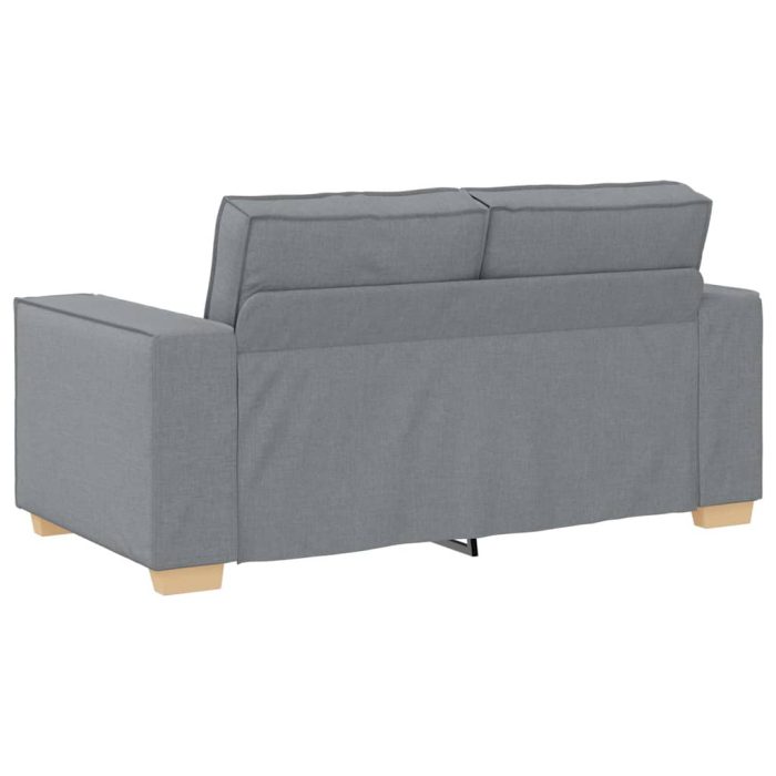 Novaro Kanapé 3 db Világosszürke Lábbal kevert anyag - Image 8