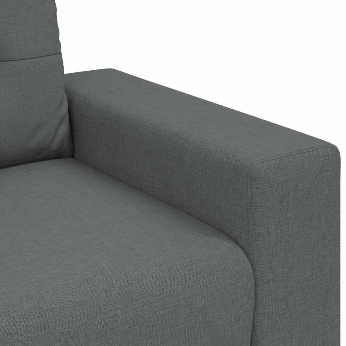 Novaro Kanapé 3 db Sötétszürke Lábbal kevert anyag - Image 10
