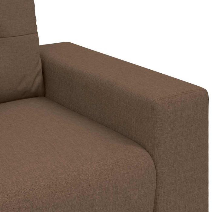 Novaro Kanapé 3 db Barna Lábbal kevert anyag - Image 8