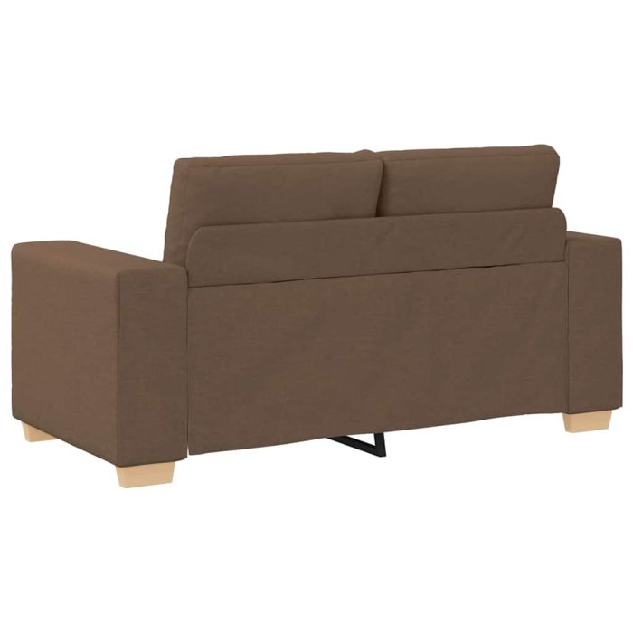 Novaro Kanapé 3 db Barna Lábbal kevert anyag - Image 6