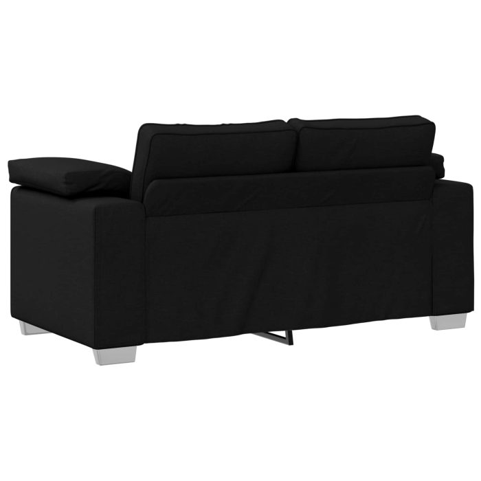 Novaro Kanapé 3 db Fekete Lábbal kevert anyag - Image 8