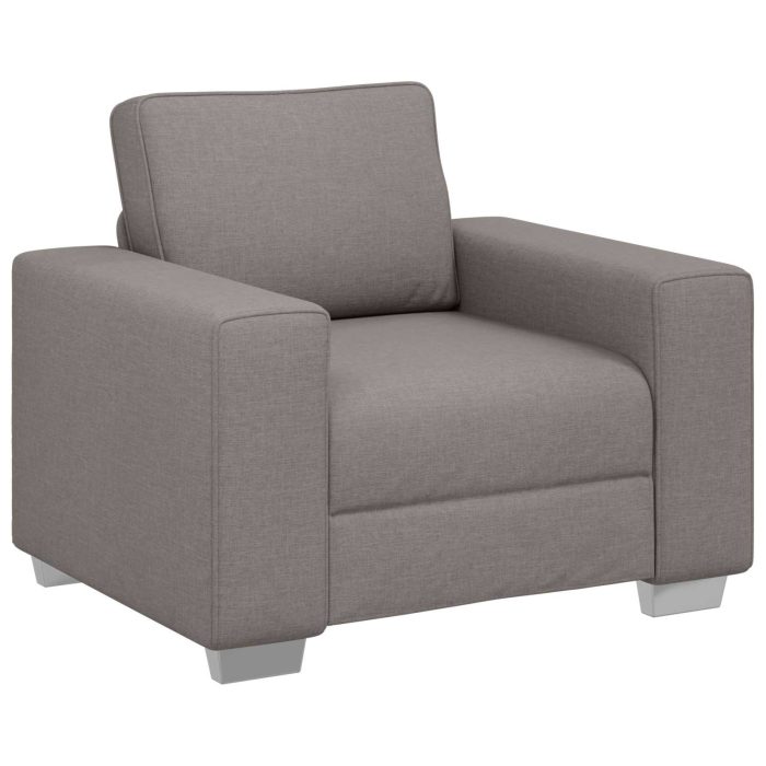 Novaro Kanapé 3 db Tópszínű Lábbal kevert anyag - Image 4