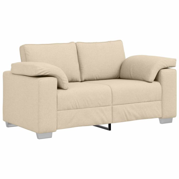 Novaro Kanapé 2 db Krém szövet - Image 4
