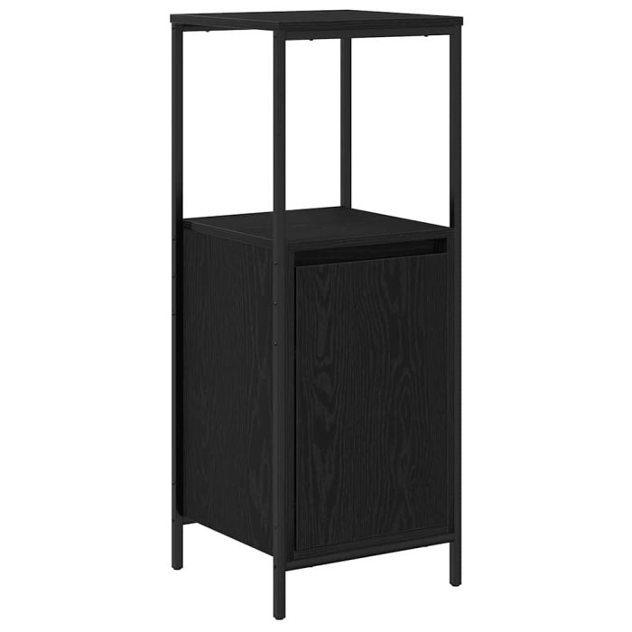 Novaro Fürdőszoba bútor szett 3 db Fekete tölgy 90 x 34,5 x 60 cm - Image 5