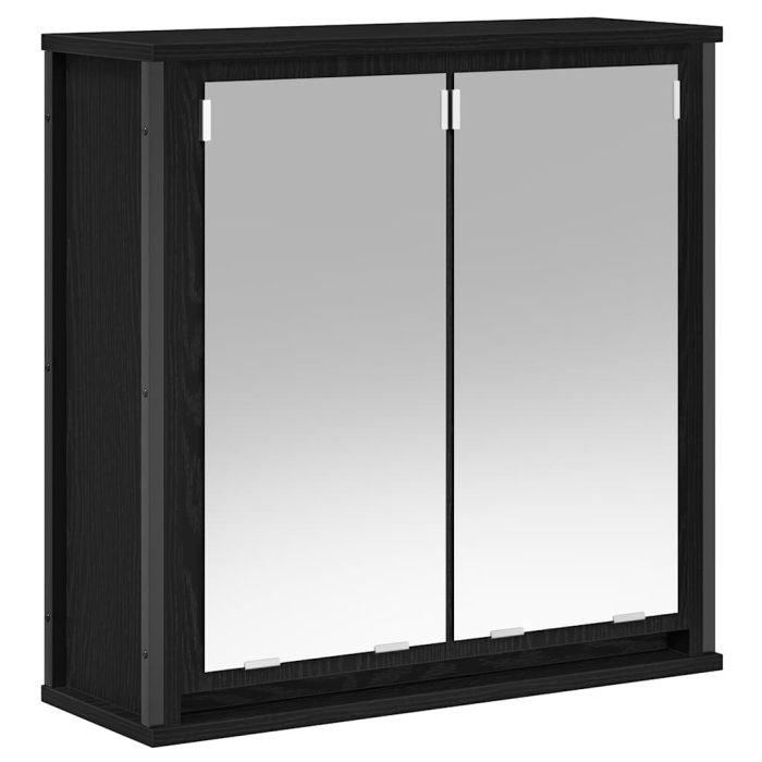 Novaro Fürdőszoba bútor szett 5 db Fekete tölgy 36 x 35 x 165 cm - Image 7