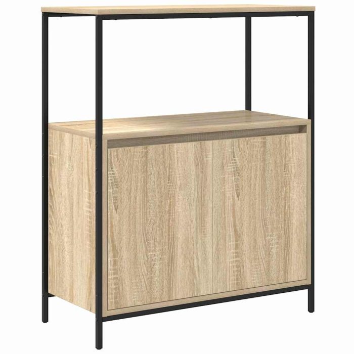Novaro Fürdőszoba bútor szett 5 db Sonoma Tölgy és Fekete - Image 8