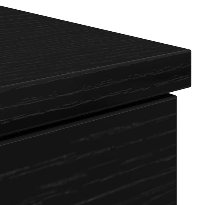 Novaro Asztal Musta tammi Szerelt fa 140 x 49 x 76 cm - Image 9
