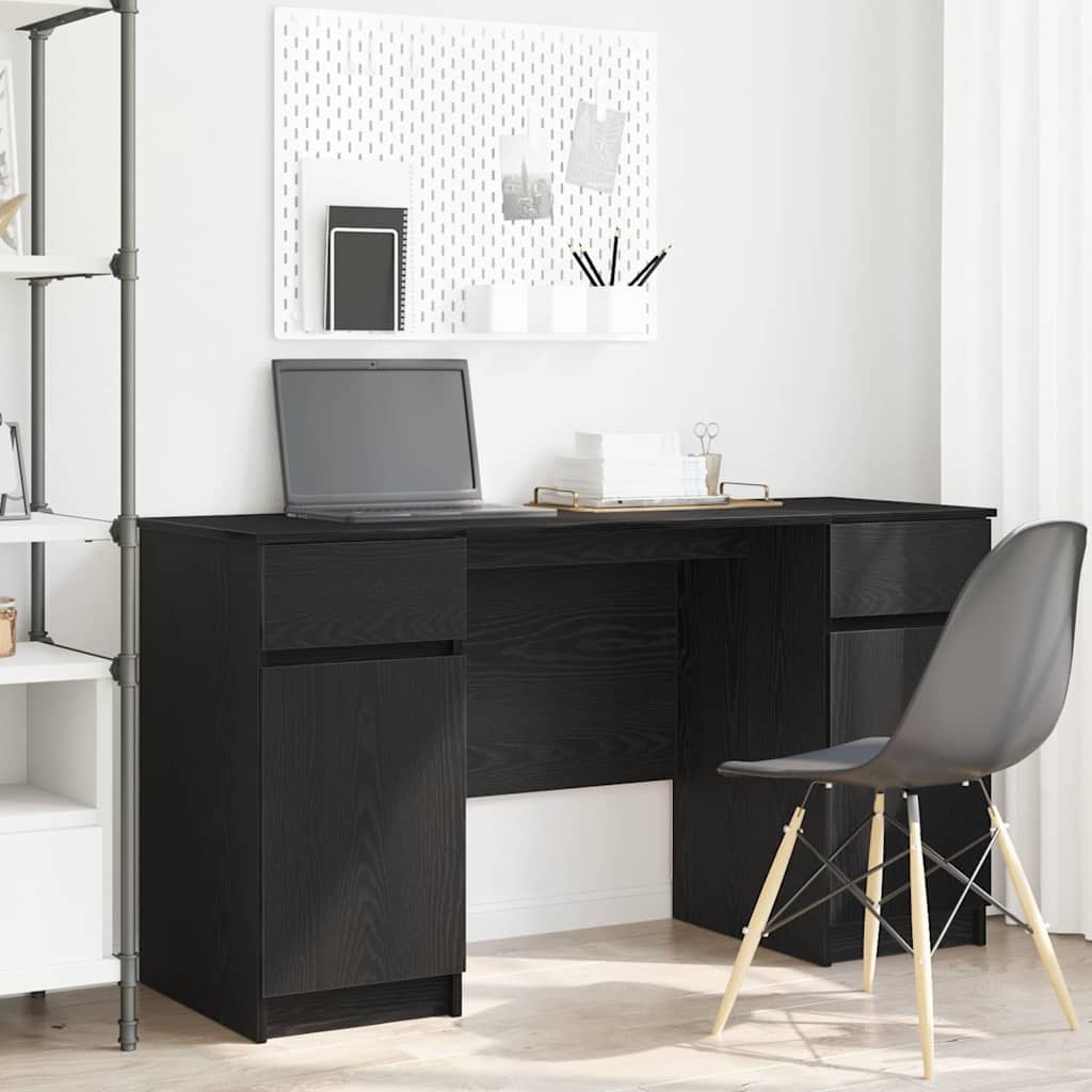Novaro Asztal Musta tammi Szerelt fa 140 x 49 x 76 cm