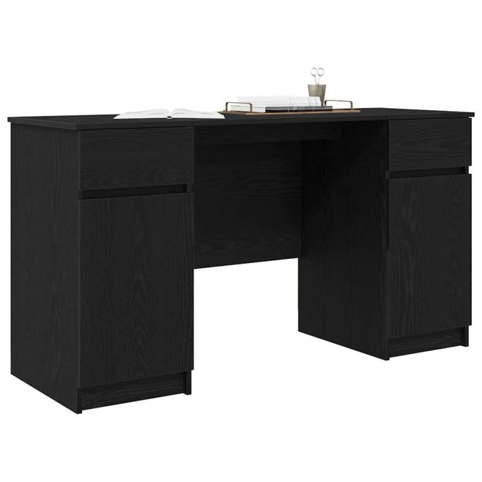 Novaro Asztal Musta tammi Szerelt fa 140 x 49 x 76 cm - Image 3