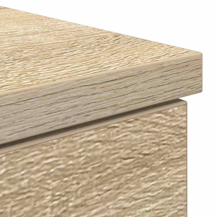Novaro Asztal sonoma tölgy Szerelt fa 140 x 49 x 76 cm - Image 9