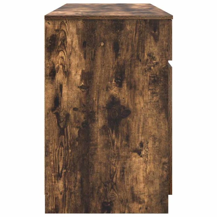 Novaro Asztal Füstölt tölgy Szerelt fa 140 x 49 x 76 cm - Image 8