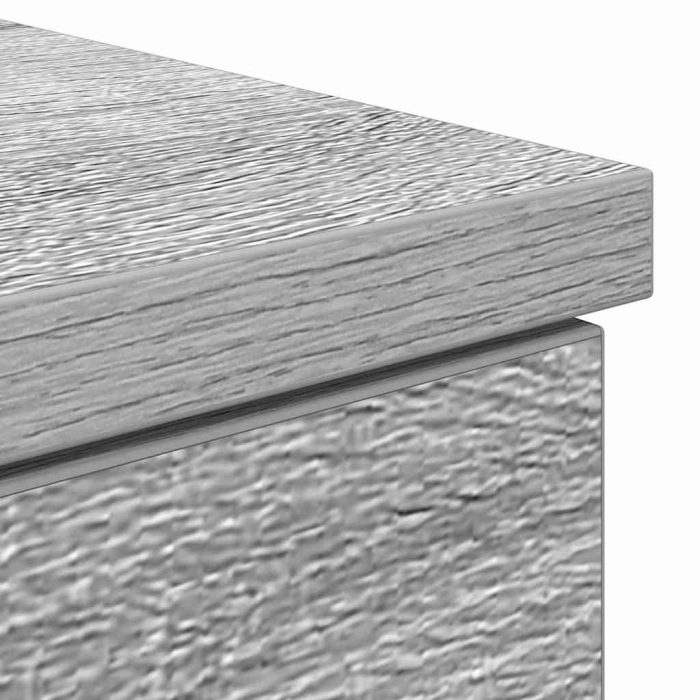 Novaro Asztal Szürke sonoma Szerelt fa 140 x 49 x 76 cm - Image 9