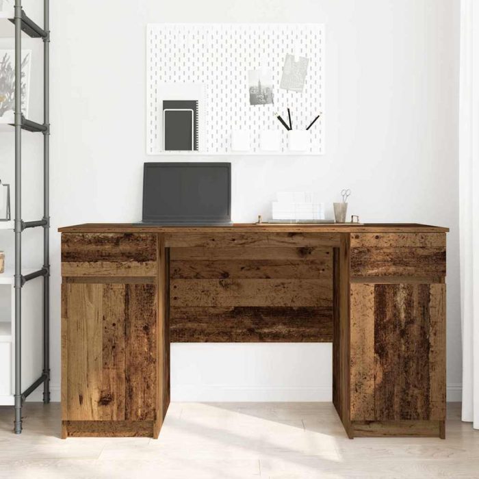 Novaro Asztal Régi fa Szerelt fa 140 x 49 x 76 cm - Image 4