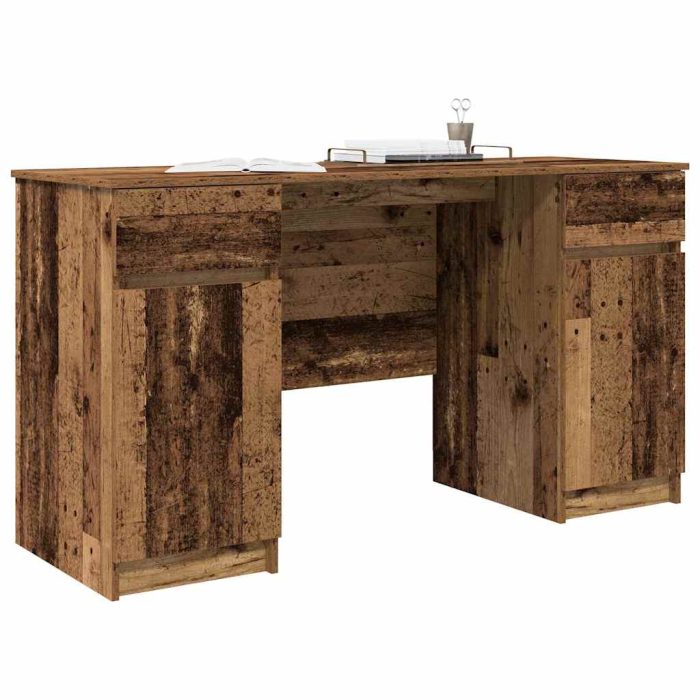 Novaro Asztal Régi fa Szerelt fa 140 x 49 x 76 cm - Image 3