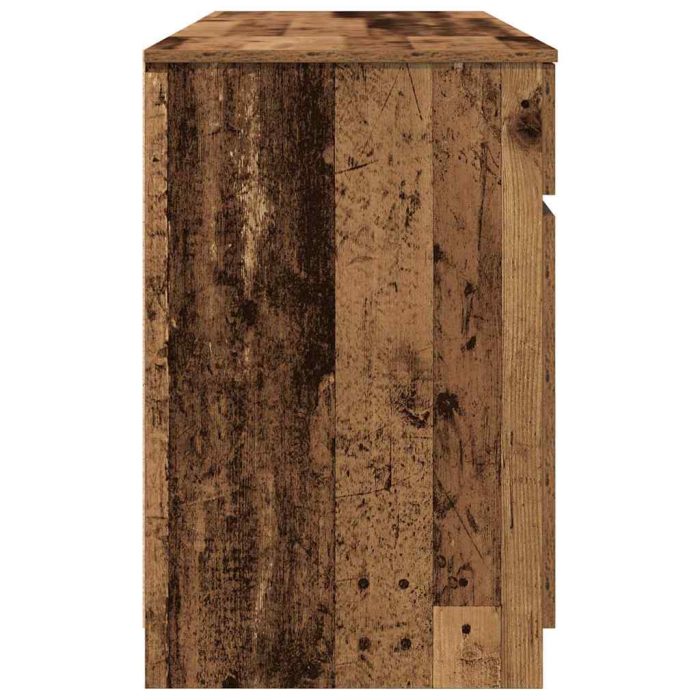 Novaro Asztal Régi fa Szerelt fa 140 x 49 x 76 cm - Image 8