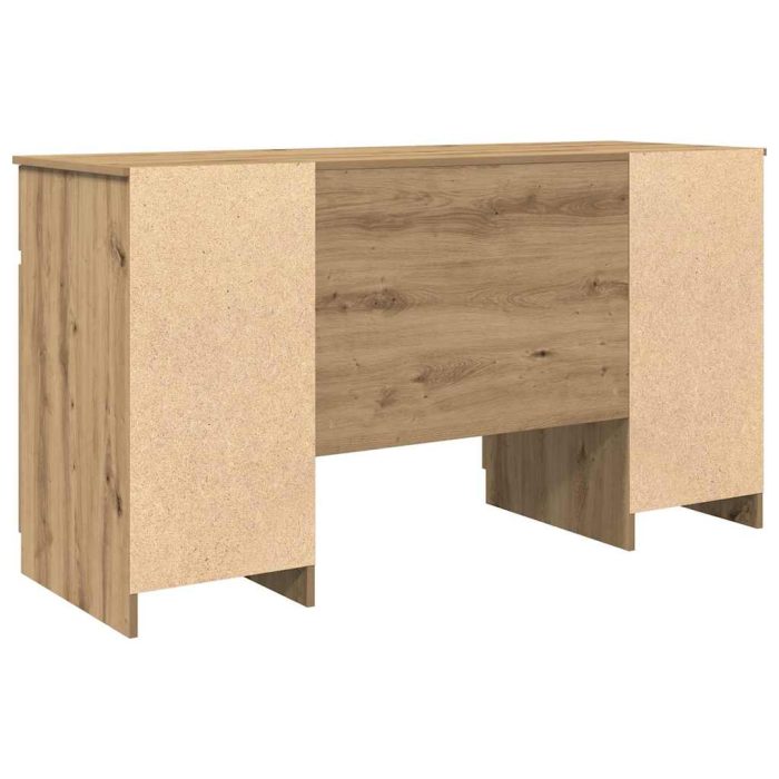 Novaro Asztal kézműves tölgy Szerelt fa 140 x 49 x 76 cm - Image 6