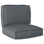 Novaro Raklap párna készlet Oxford Szövet Antracit 60 x 60 x 52 cm