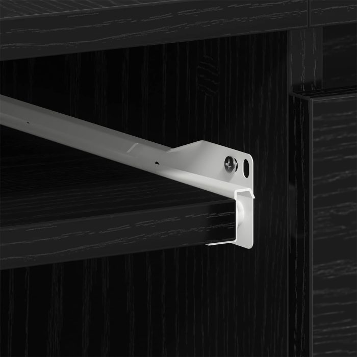 Novaro Asztal Fekete tölgy Szerelt Fa 140 x 50 x 76 cm - Image 10