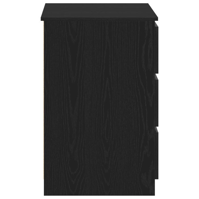 Novaro Asztal Fekete tölgy Szerelt Fa 140 x 50 x 76 cm - Image 7