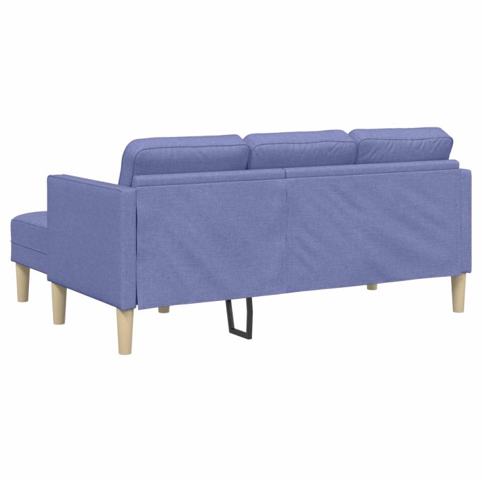 Novaro Kanapé Szett 2 db Farmerkék Poliészter - Image 8
