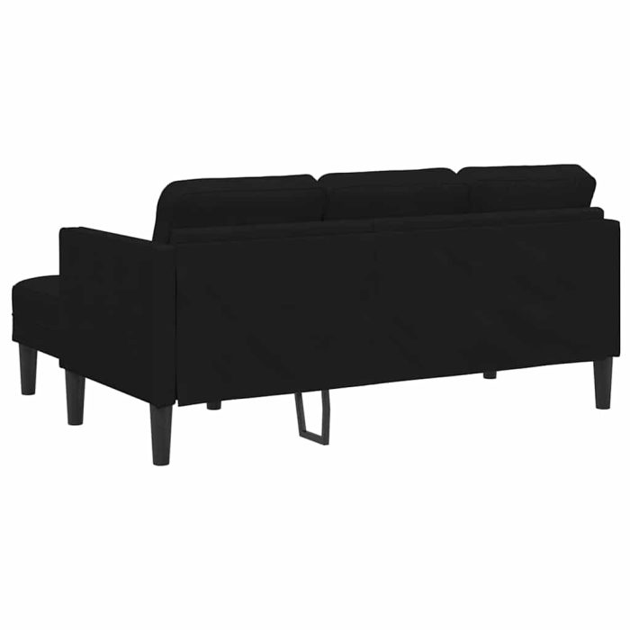 Novaro Kanapé Szett 2 db Fekete Poliészter - Image 8