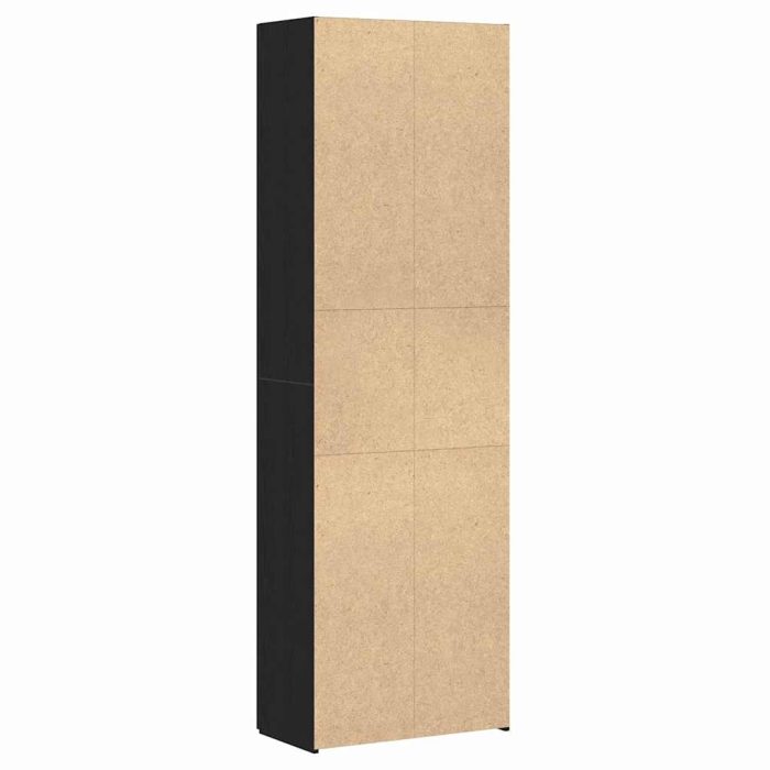 Novaro Irodai szekrény Fekete tölgy 60 x 32 x 190 cm Szerelt Fa - Image 6