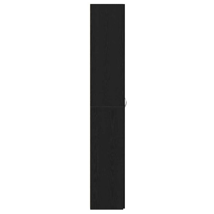 Novaro Irodai szekrény Fekete tölgy 60 x 32 x 190 cm Szerelt Fa - Image 8
