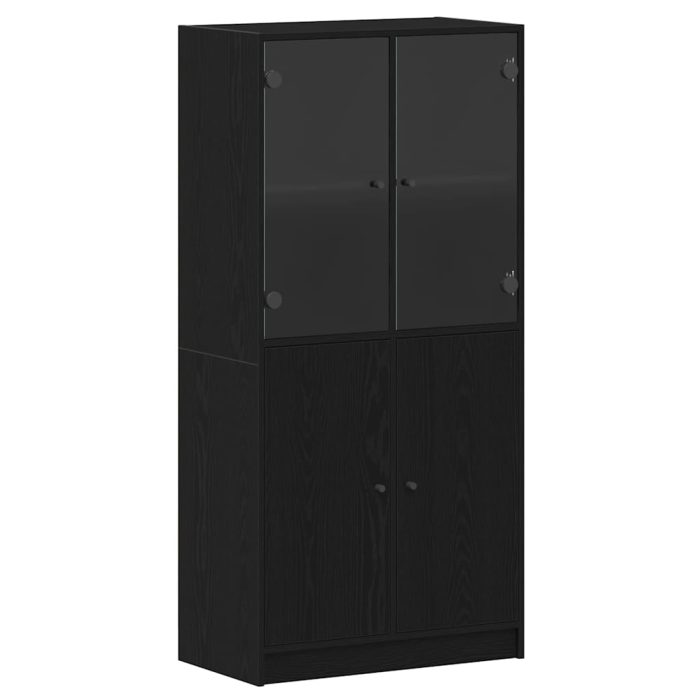Novaro Magasfiú Fekete tölgy 68 x 37 x 142 cm - Image 2