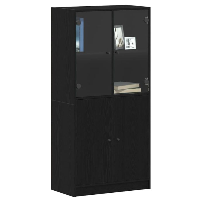 Novaro Magasfiú Fekete tölgy 68 x 37 x 142 cm - Image 3