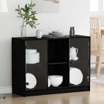 Novaro Széf Fekete tölgy 100 x 37 x 75.5 cm