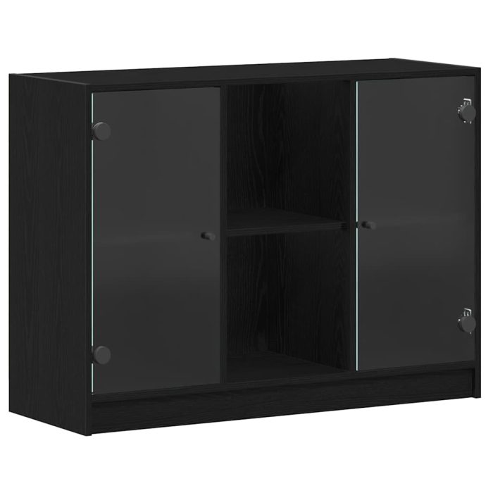 Novaro Széf Fekete tölgy 100 x 37 x 75.5 cm - Image 2