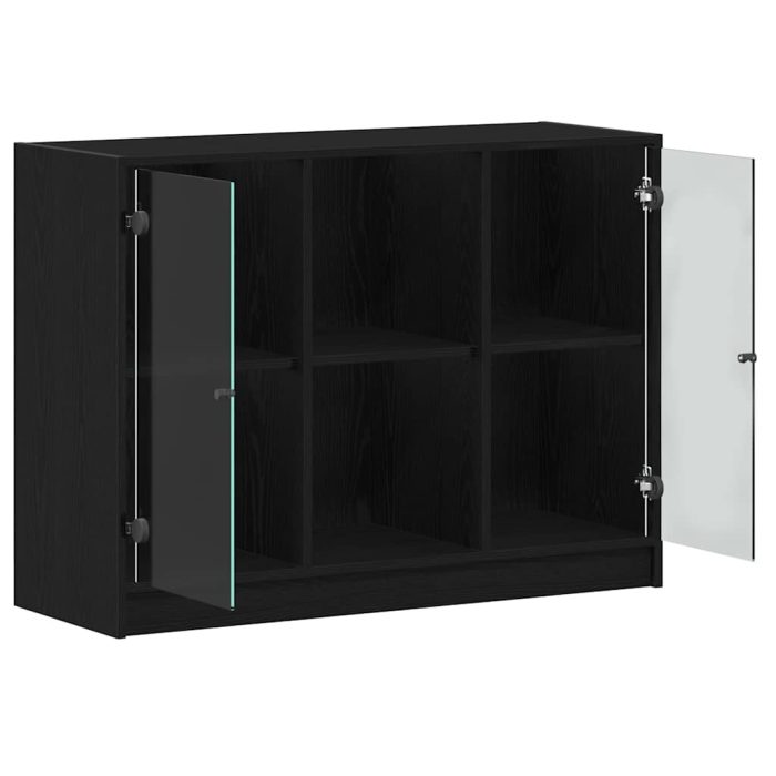 Novaro Széf Fekete tölgy 100 x 37 x 75.5 cm - Image 5