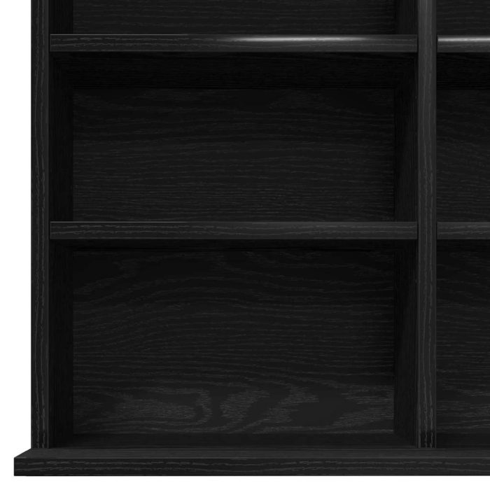 Novaro CD szekrény Fekete tölgy 101 x 23 x 177,5 cm Szerelt Fa - Image 8