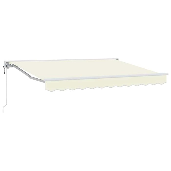 Novaro Napernyő keret Krémszínű 250 x 200 cm Poliészter PU bevonattal - Image 2