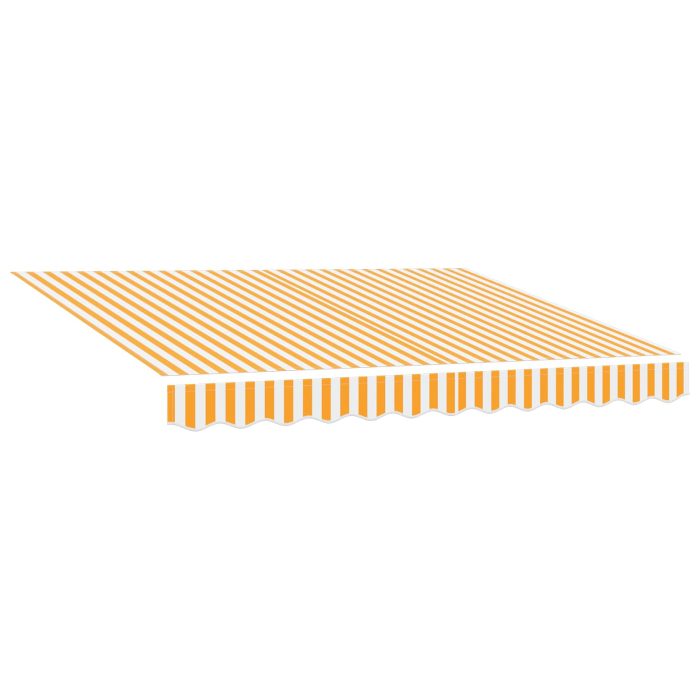Novaro Behúzható napellenző Sárga 250 x 200 cm szövet - Image 4