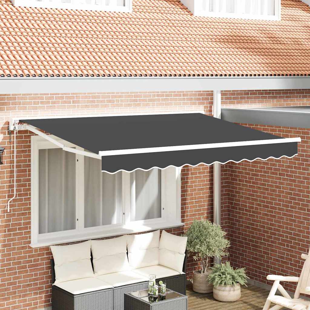 Novaro Napernyő keret Antracitszürke 250 x 200 cm