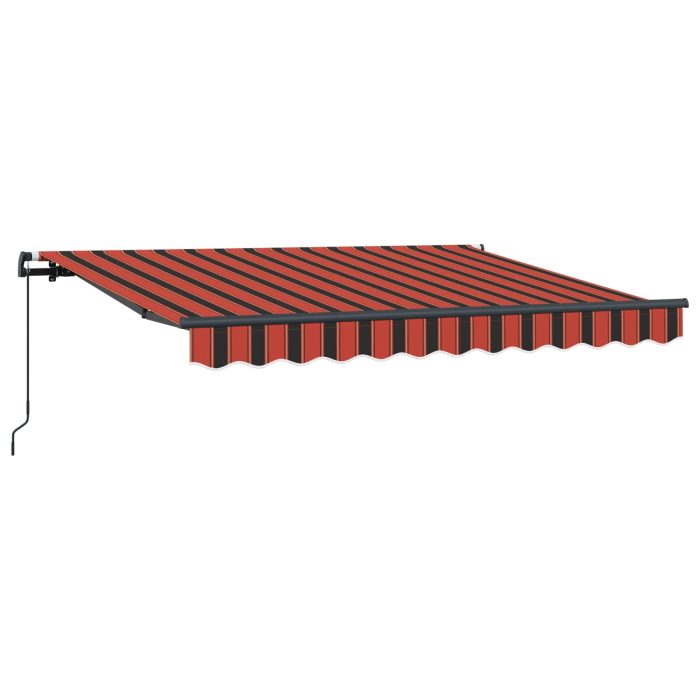 Novaro Behúzható napellenző Narancssárga 250 x 200 cm szövet - Image 2