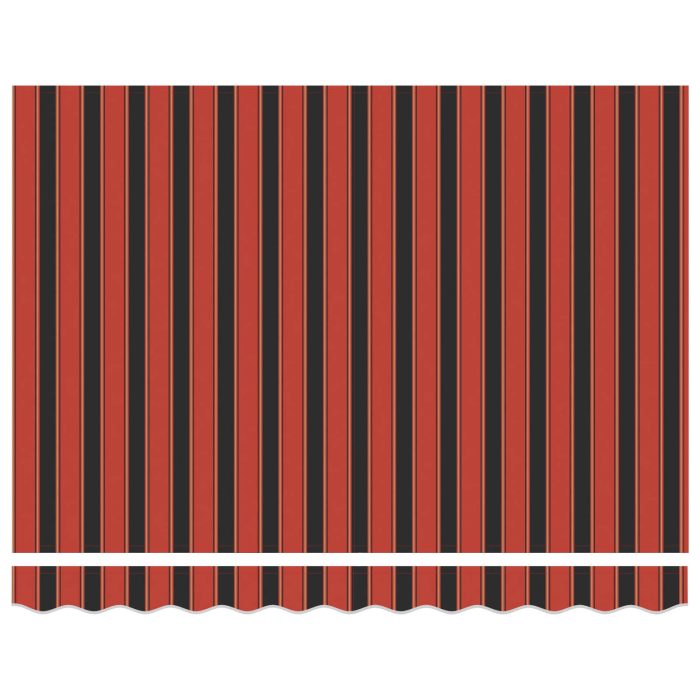 Novaro Behúzható napellenző Narancssárga 250 x 200 cm szövet - Image 6