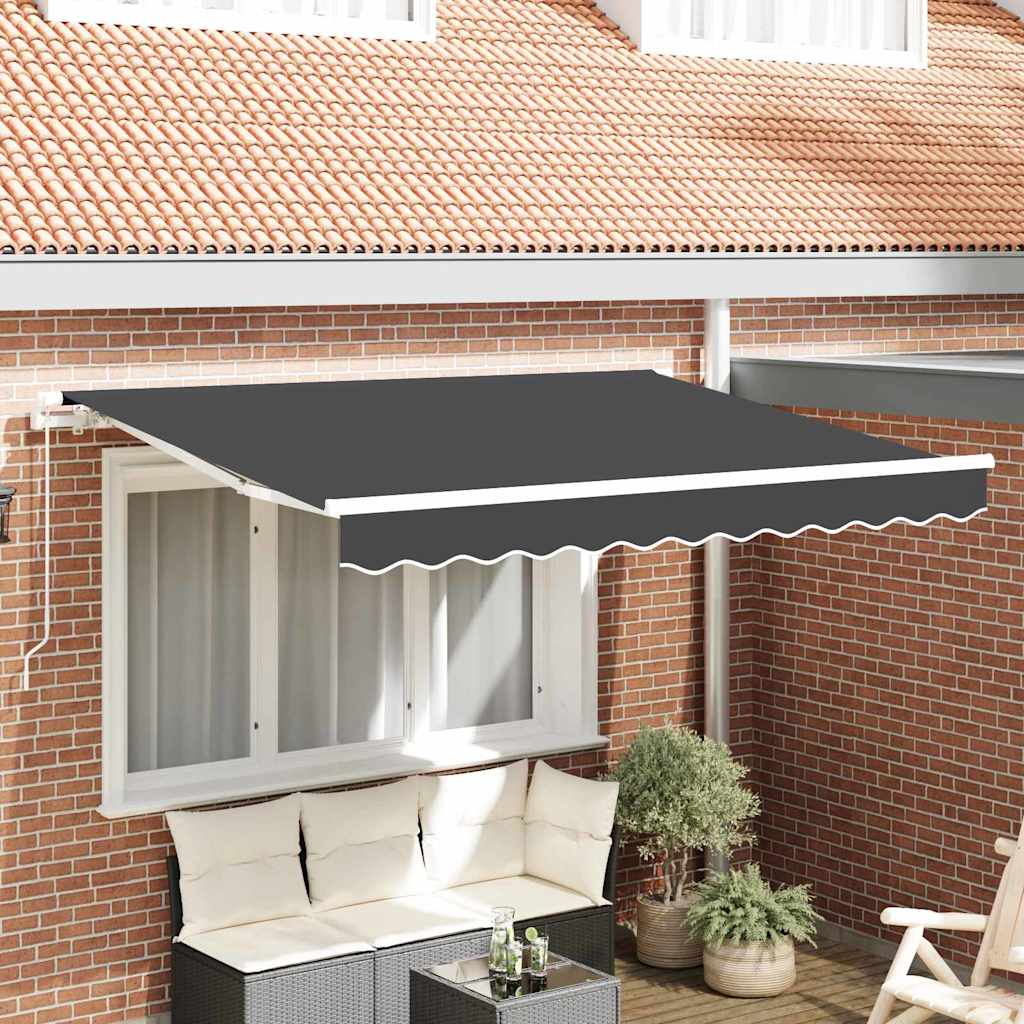 Novaro Behúzható napellenző Antracit 300 x 200 cm szövet