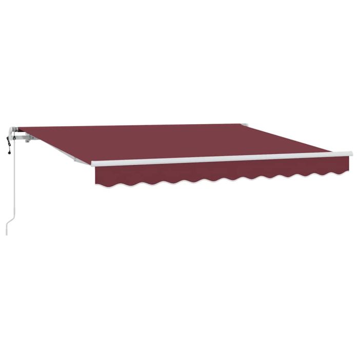 Novaro Behúzható napellenző Burgundi 300 x 200 cm szövet - Image 2