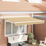 Novaro Napernyő keret Sárga és Szürke 300 x 200 cm