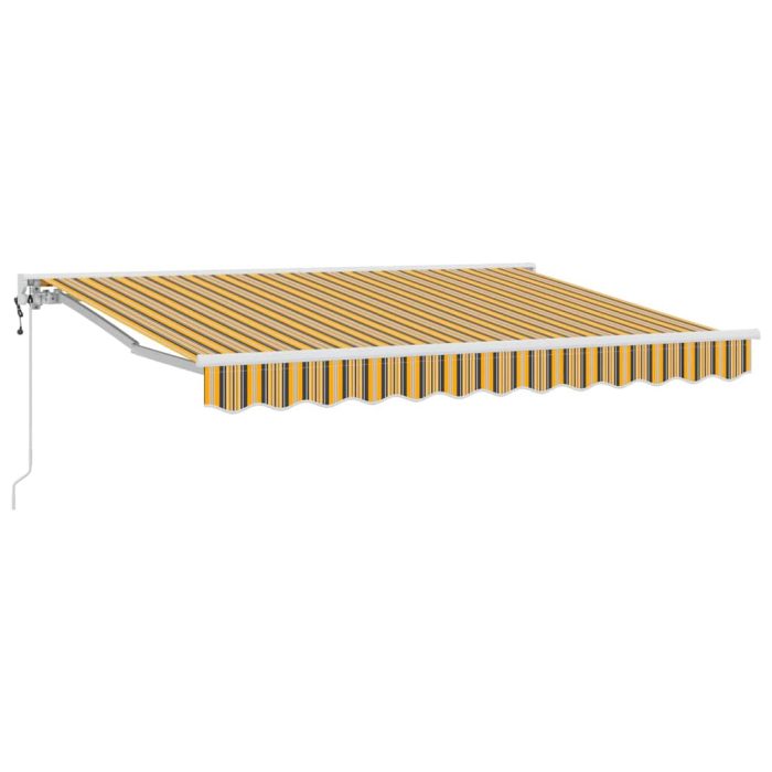Novaro Napernyő keret Sárga és Szürke 300 x 200 cm - Image 2
