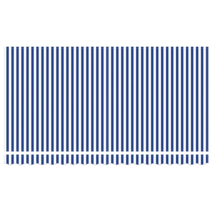 Novaro Behúzható napellenző Kék 350 x 200 cm szövet - Image 5